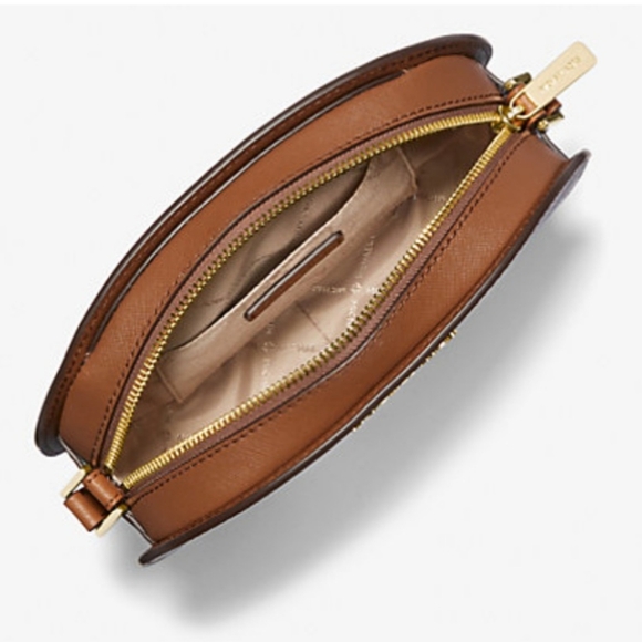 Michael Kors Jet Set Travel Medium Saffiano Leather Crossbody Bag - Picture 2 of 13